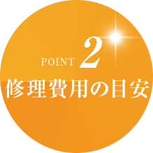 【POINT2】雨樋(雨どい)修理費用の目安