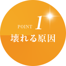 【POINT1】壊れる原因
